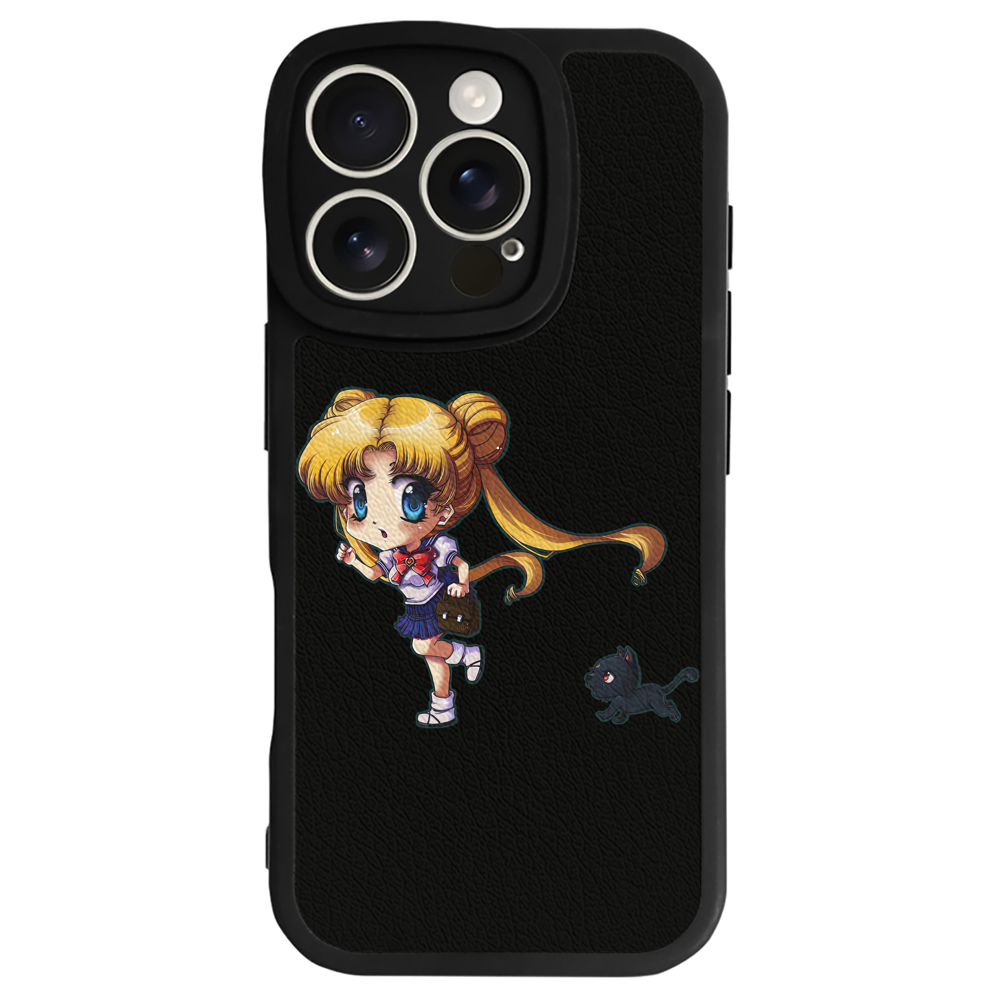 （画像用） 美少女戦士セーラームーン 愛野 美奈子 あいの みなこ Sailor Moon Aino Minako 【iPhone 16シリーズ対応】シリコンスマホケース（レザー調） 材質：シリコン